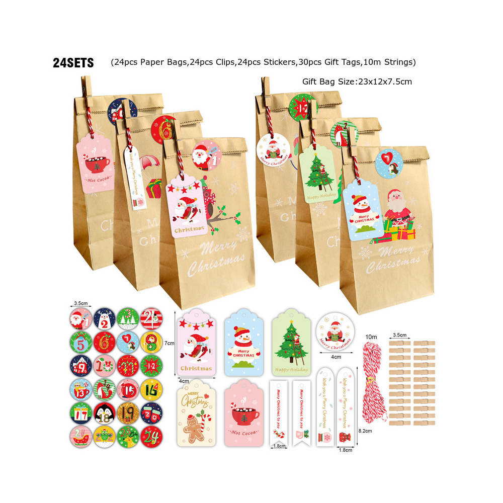 advent calendar bag