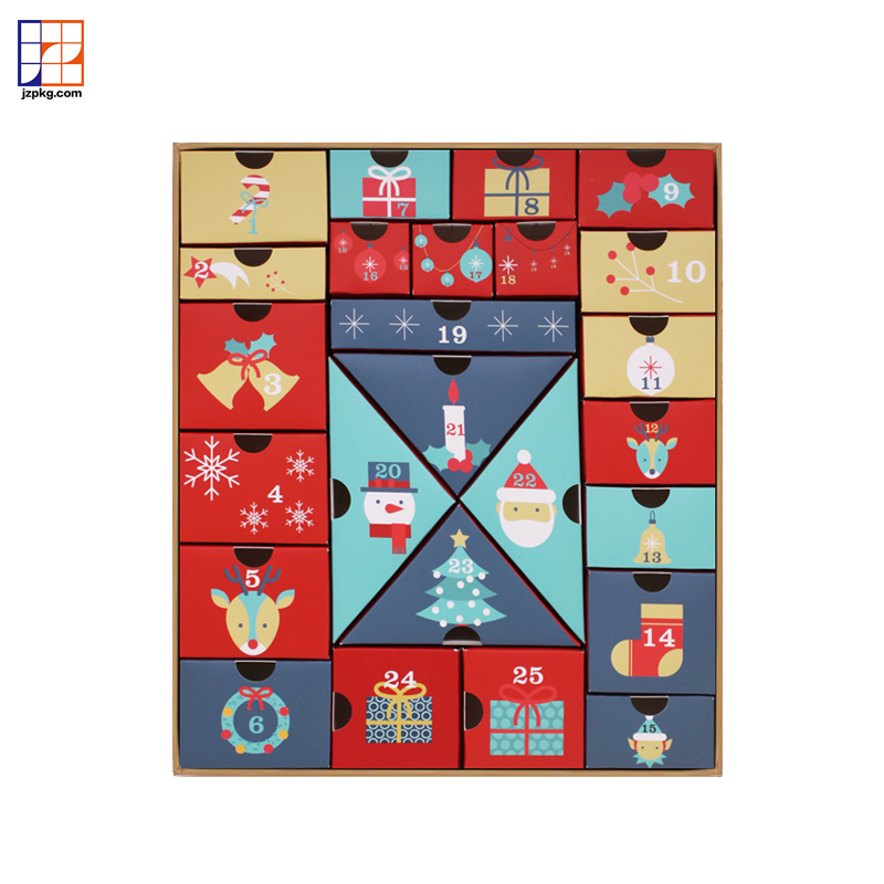 Fidget Advent Calendar Fillable Cardboard Box