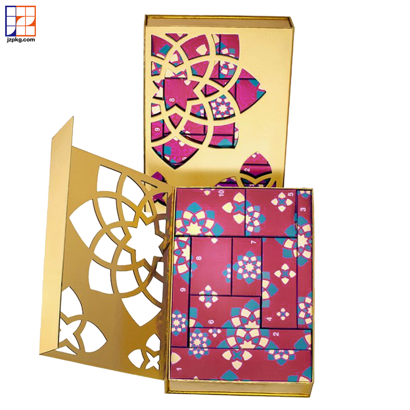 luxury personalized empty advent calendar beauty box Christmas