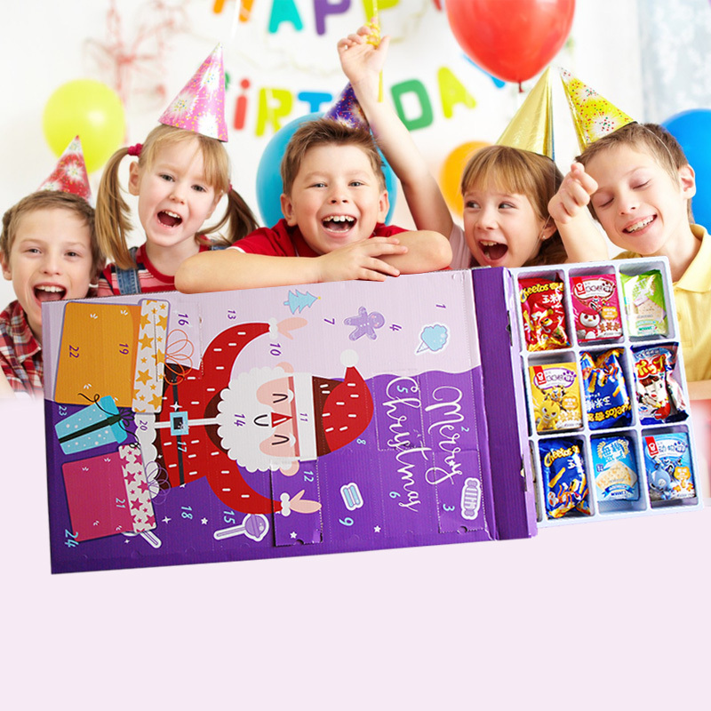 large Christmas box food cookie chocolate snack blinder