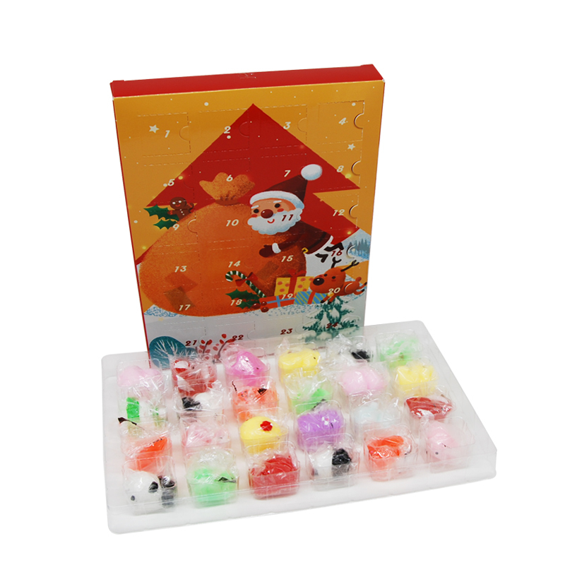 Handmade Christmas Fidget Toy Advent Calendar DIY Packaging Box