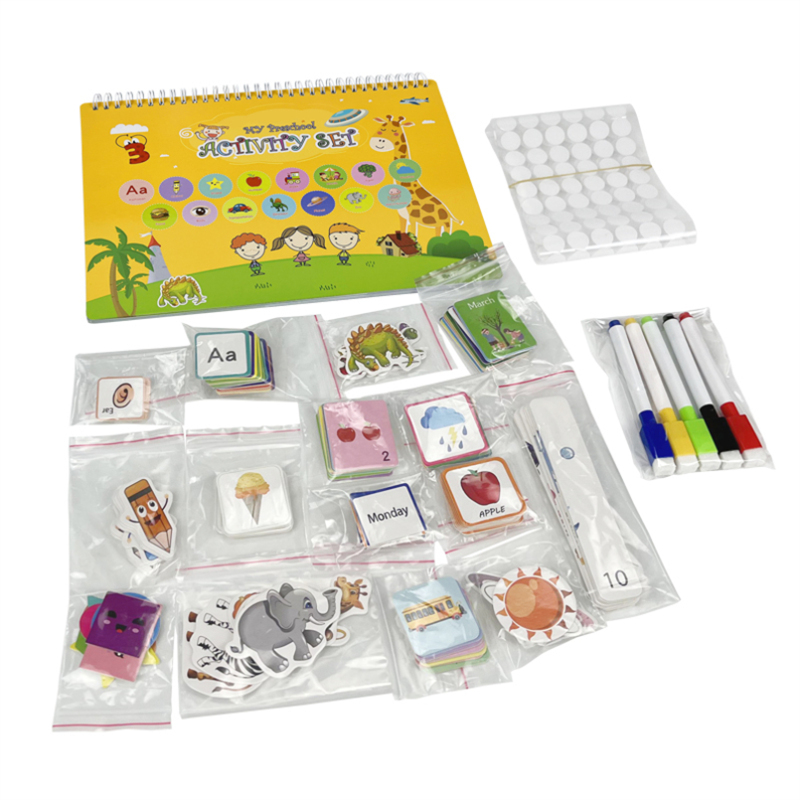 Busy Book Kids Montessori Toys Sticker Quiet Book