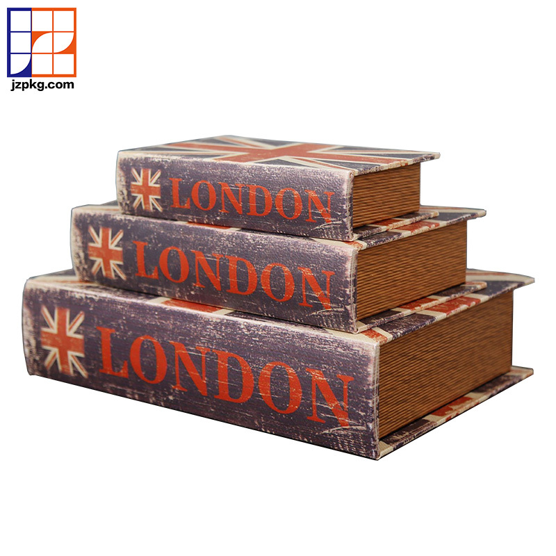 Custom made rigid boxes decoration copi fakebook