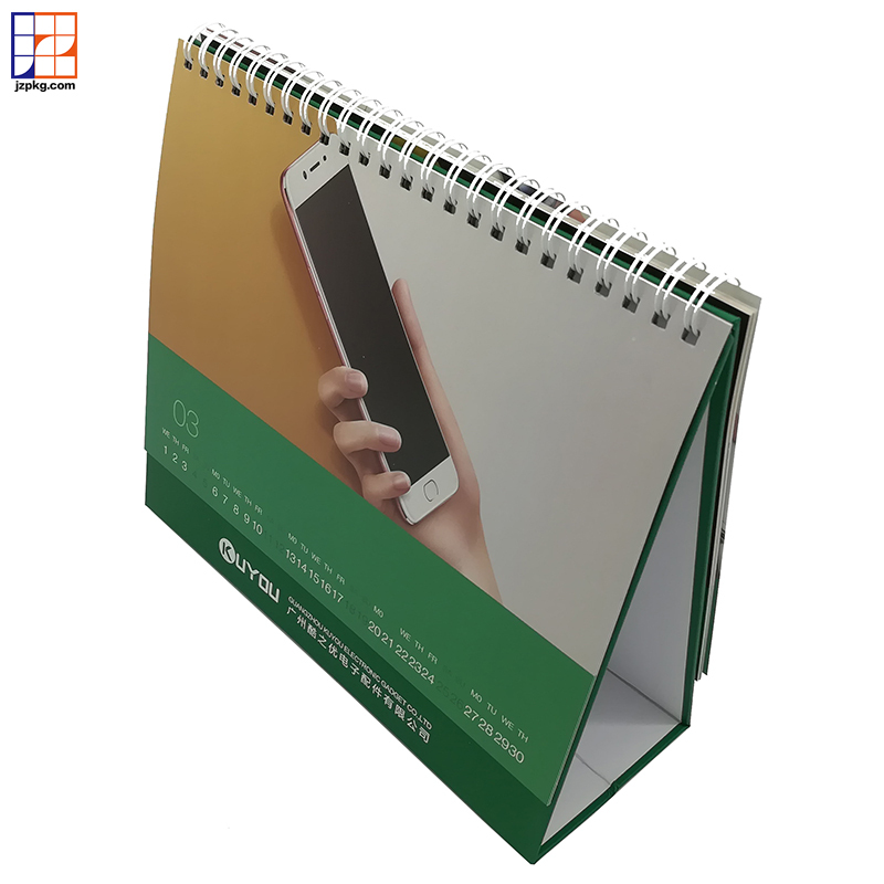 custom printing advent desktop stand table calendars