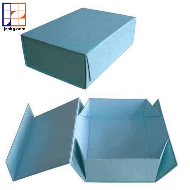 Flat shipping folding collapsible magnetic boxes custom logo