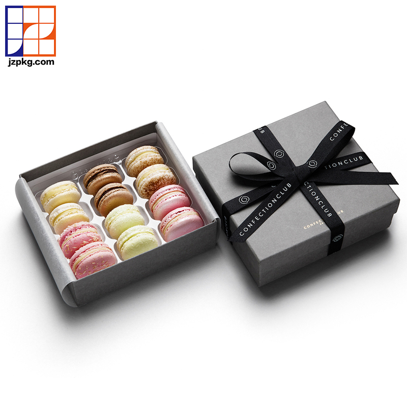 Wholesale gift boxes paper macaron box packaging custom printed