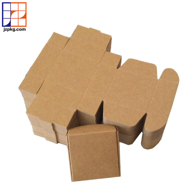 natural brown small custom logo soapbox for soap packaging