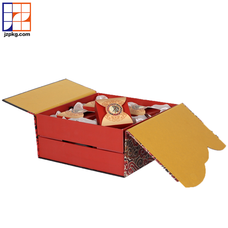 Branding sweet bakery food packaging boxes for moon cakes