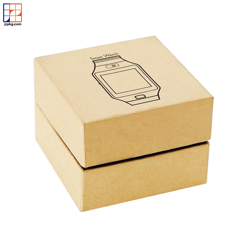 eco kraft package smart watch box with lid