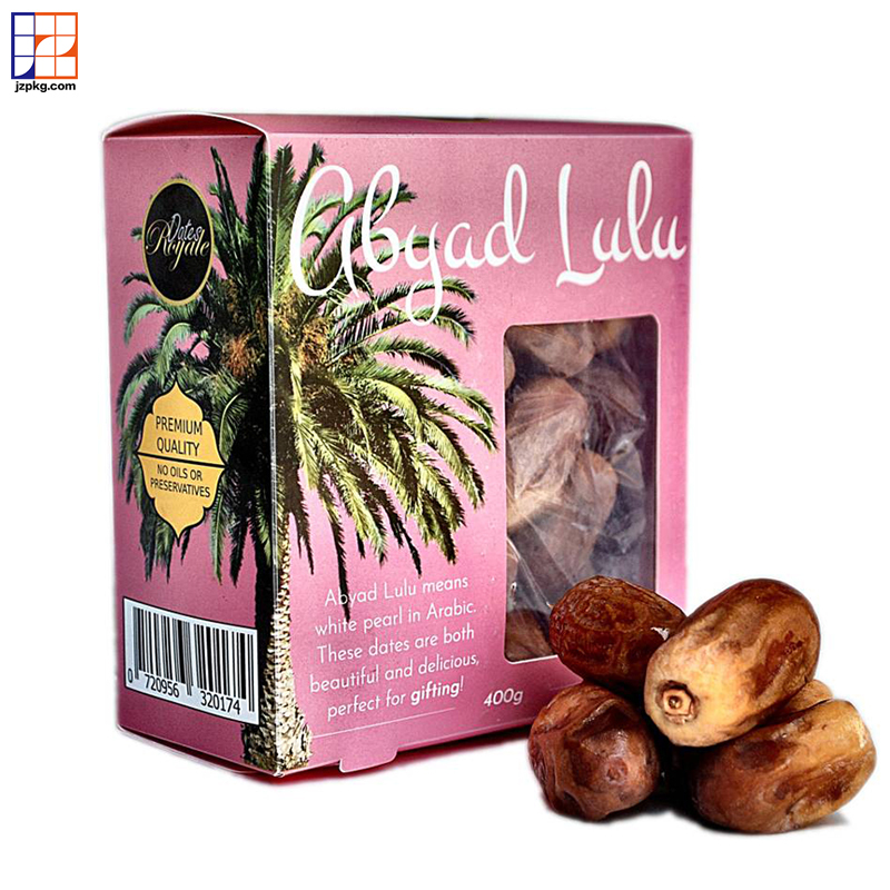 Specialty food Arabic dates packaging paper gift cardboard box
