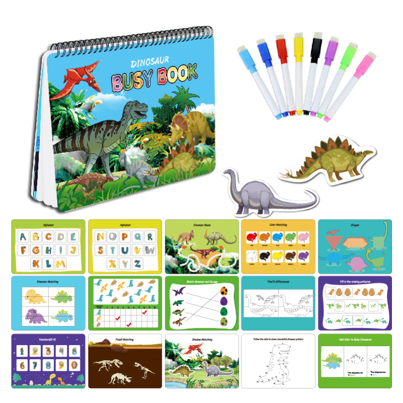 Early education busy book activity toddler children