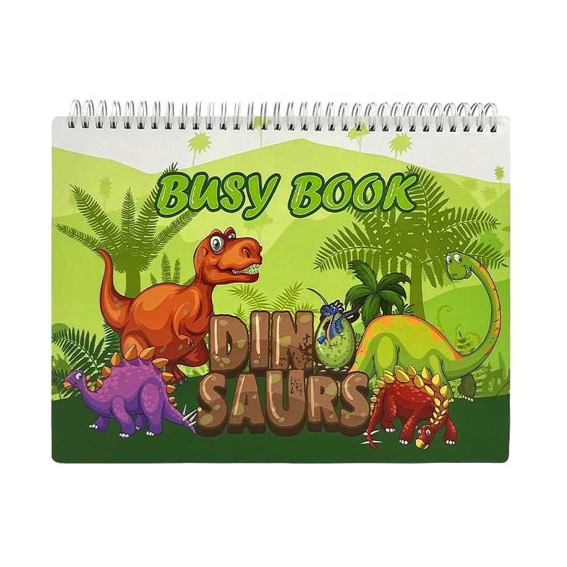 Dinosaur Reusable Kids Montessori Toys