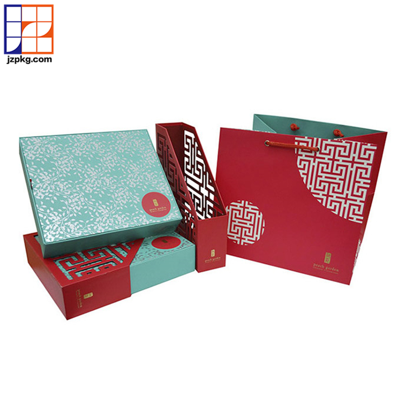 Custom hard slipcase paper packaging box creative design gift box for christmas gift
