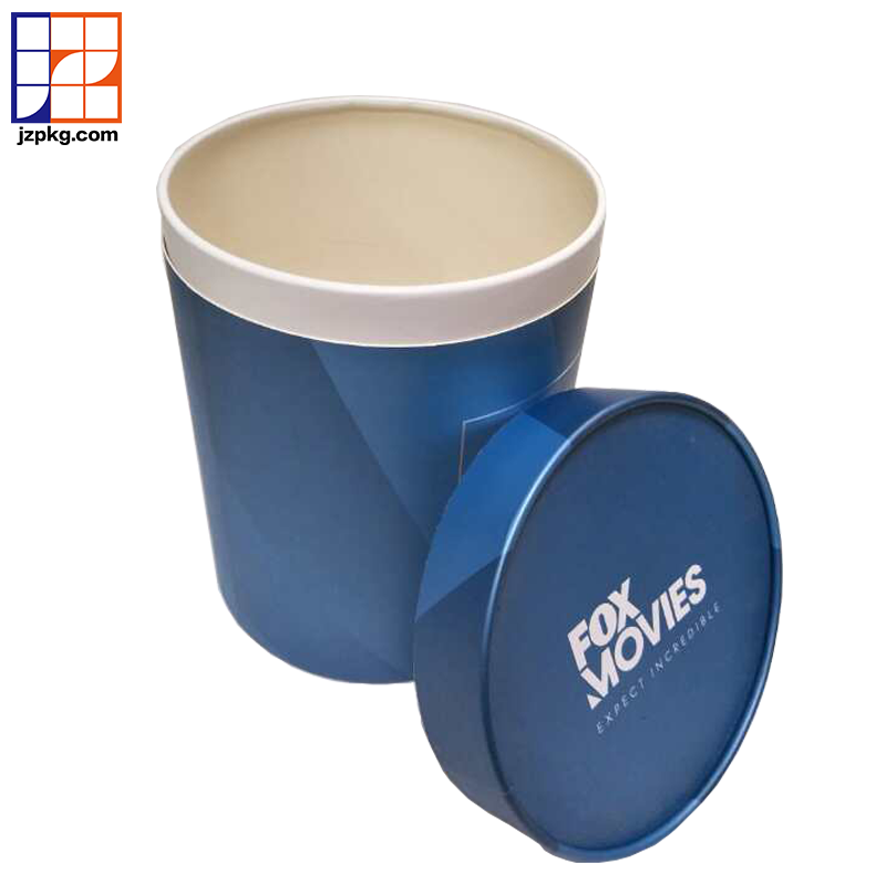 Luxury Paper Cardboard Tube Gift Packaging Round Hat Box Cylinder