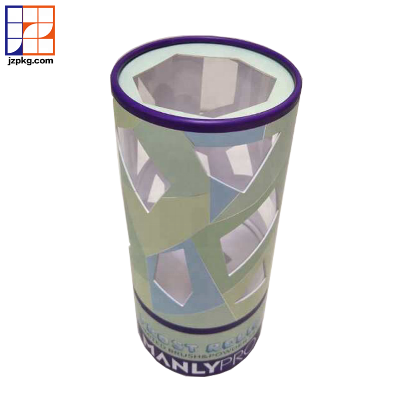 Creative round tube food packaging cookie box