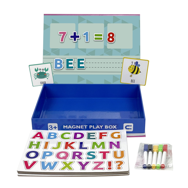 magnetic educational building blocks