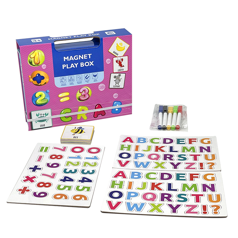 magnetic educational building blocks