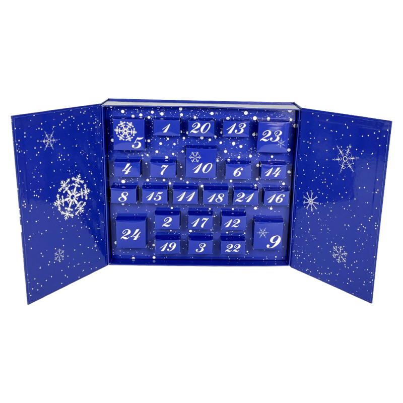 Custom Calendar Empty Christmas Advent Calendar Box