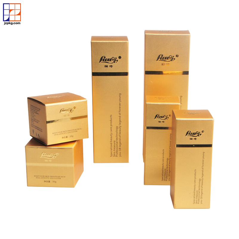 Custom printed private label cosmetic paper packaging box luxury