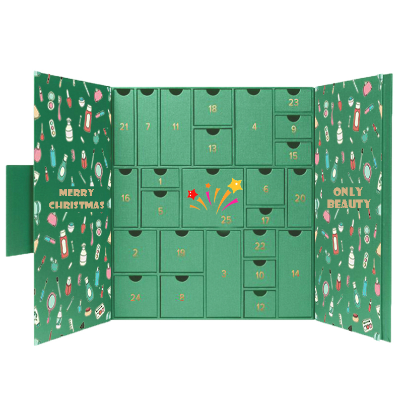 Beauty Advent Calendar Custom Empty Calendar Box 24 25 Days