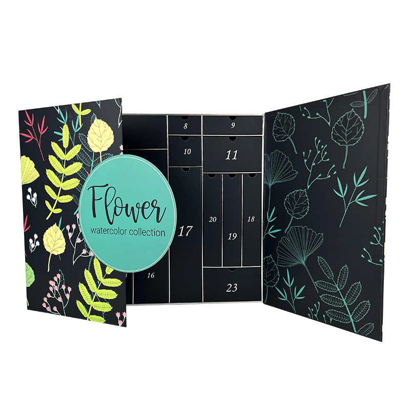 Wine Bottle Box Advent Calendar With Drawers