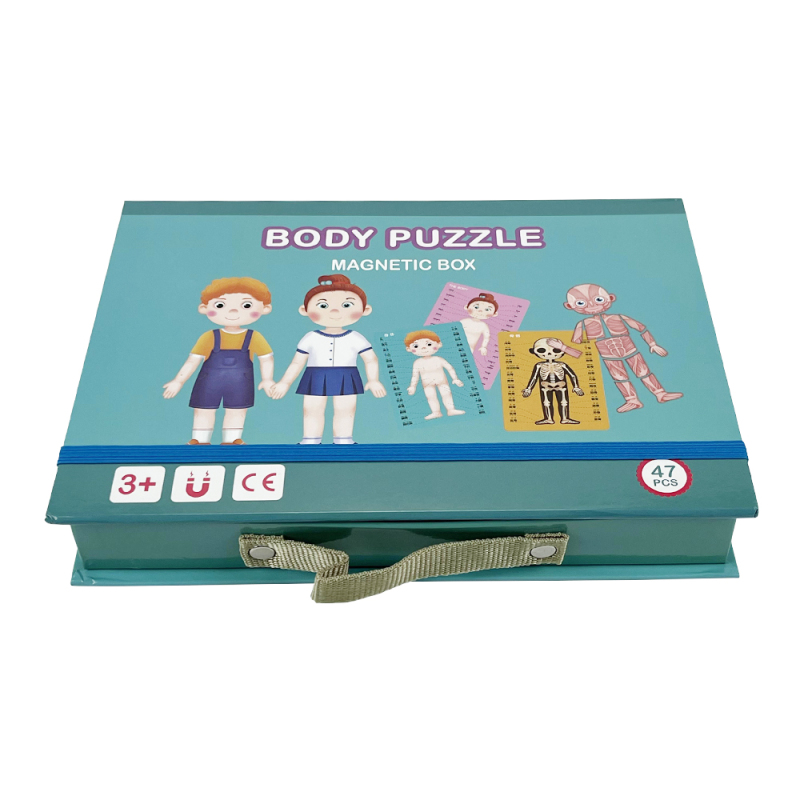 custom puzzle magnetic box toddler
