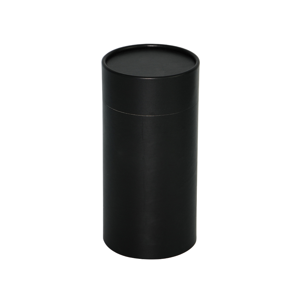 black paper candle tube