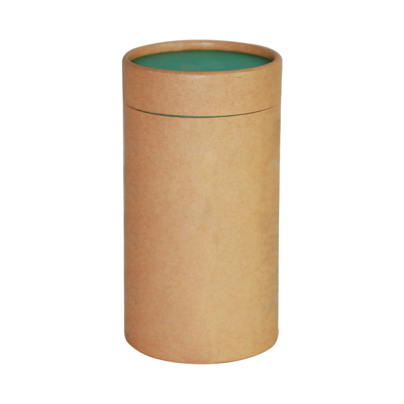 paper tubes recycled food grade coffee kraft packaging