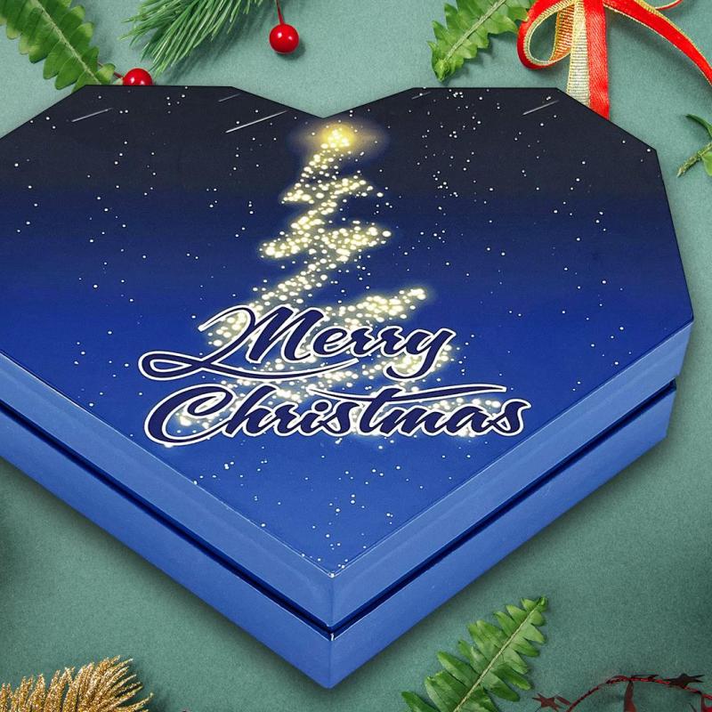 Custom 12 drawers packaging box advent calendar