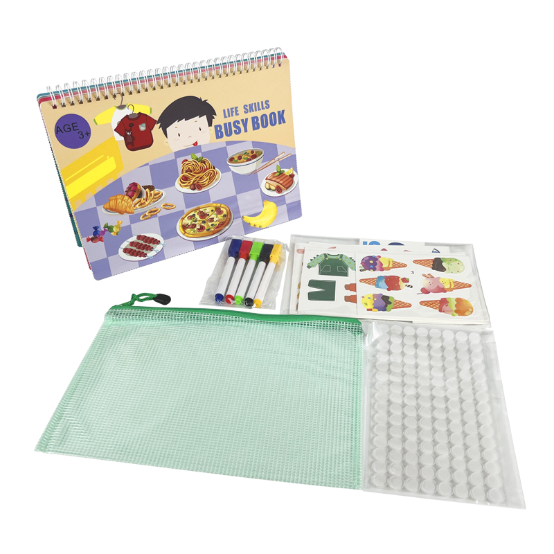 custom printing kits full skill busy book Life skill busy book