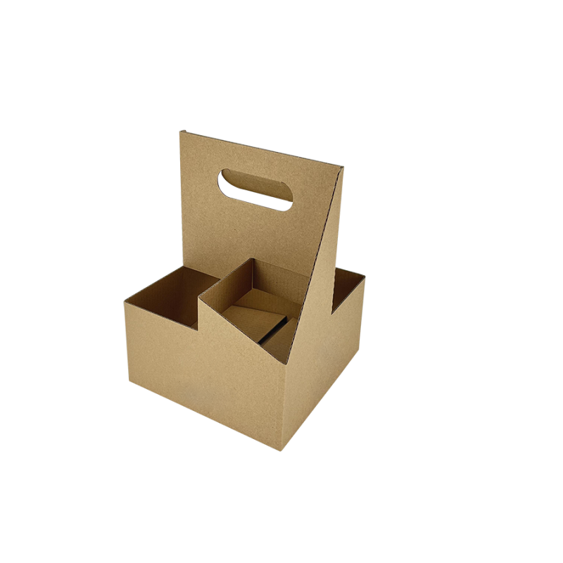 corrugated packaging corrugated boxes coffee carrying box