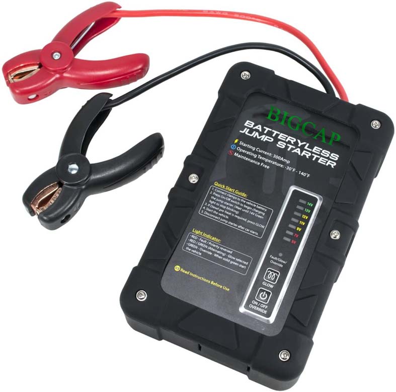 Ultracapacitor Jump Starter