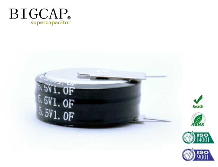 Typ V 3,6 V Hochtemperatur-Knopfzellen-Superkondensator