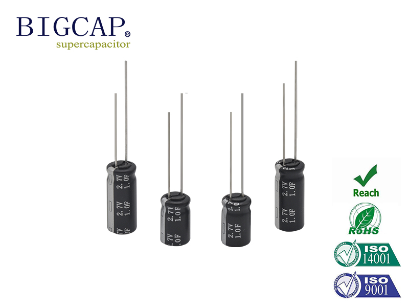 10F 2.7V Cylindrical winding type Supercapacitor/EDLC/Ultracapacitor