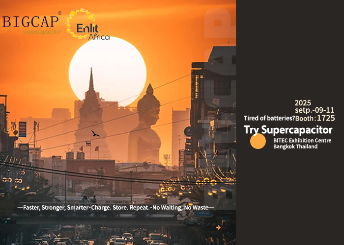BIGCAP présentera ses solutions de supercondensateurs à Enlit Africa