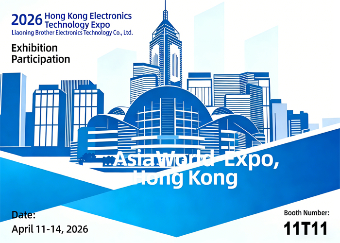 Společnost Liaoning Brother Electronics Technology Co., Ltd. se účastní veletrhu spotřební elektroniky a elektronických součástek v Hongkongu, kde představí ultrakondenzátor