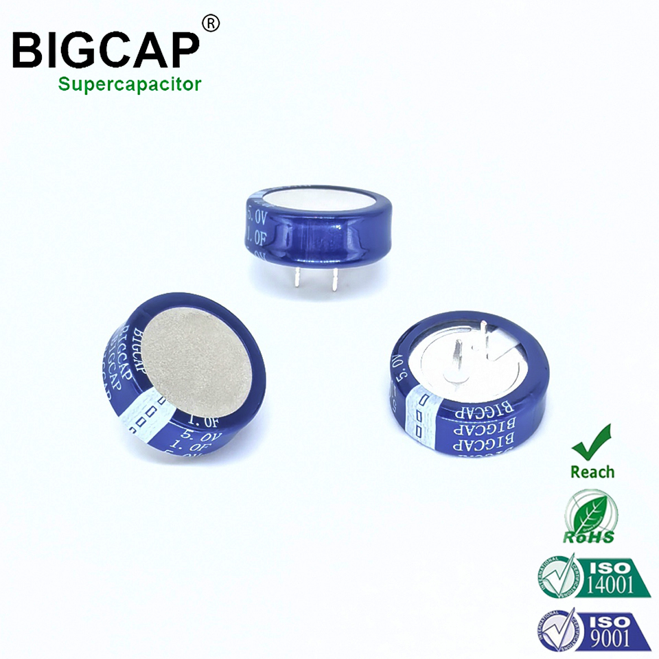 BIGCAP 安定性・耐久性に優れたType-C 5.0V1.0f コイン型コンデンサ ウルトラキャパシタ