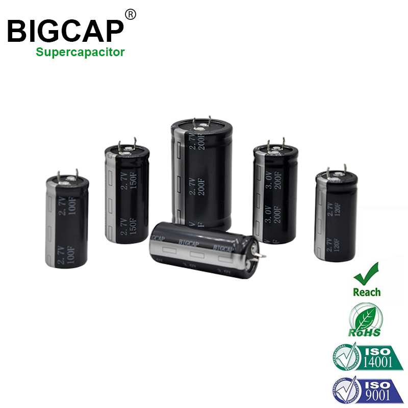 Condensateur ultra-farad de grande capacité et longue durée de vie 500 f 2,7 V BIGCAP pour compteurs intelligents