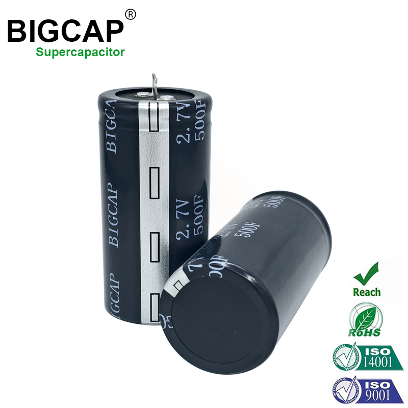 Large Capacitance Long Life 500f 2.7V BIGCAP Super Farad Capacitor for Smart Meters
