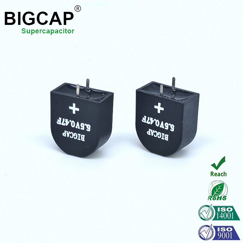 완전 밀폐형 누액 방지 5.5V 0.47f BIGCAP 코인 셀 슈퍼 커패시터