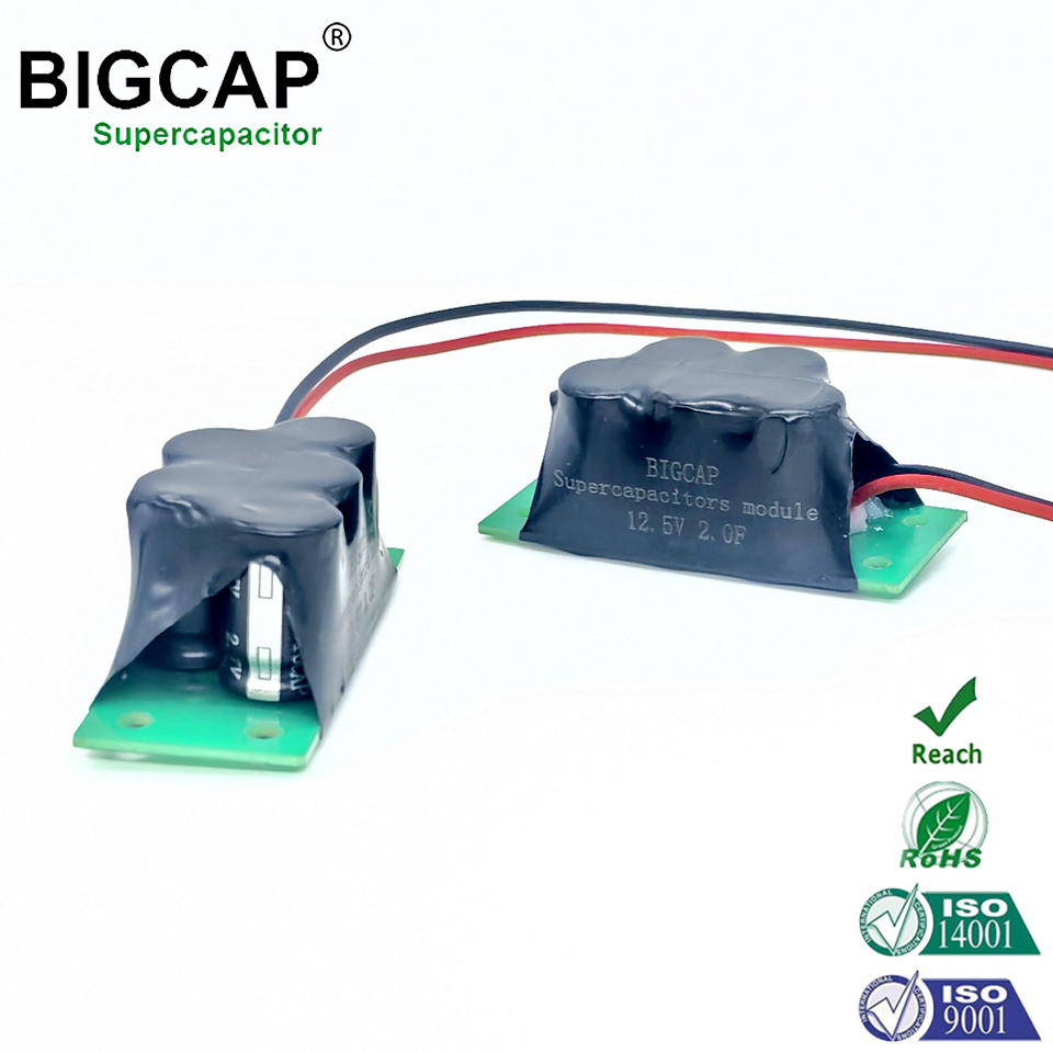 BIGCAP Long Life 12.5V 2.0F High Power Supercapacitor for Smart Meters