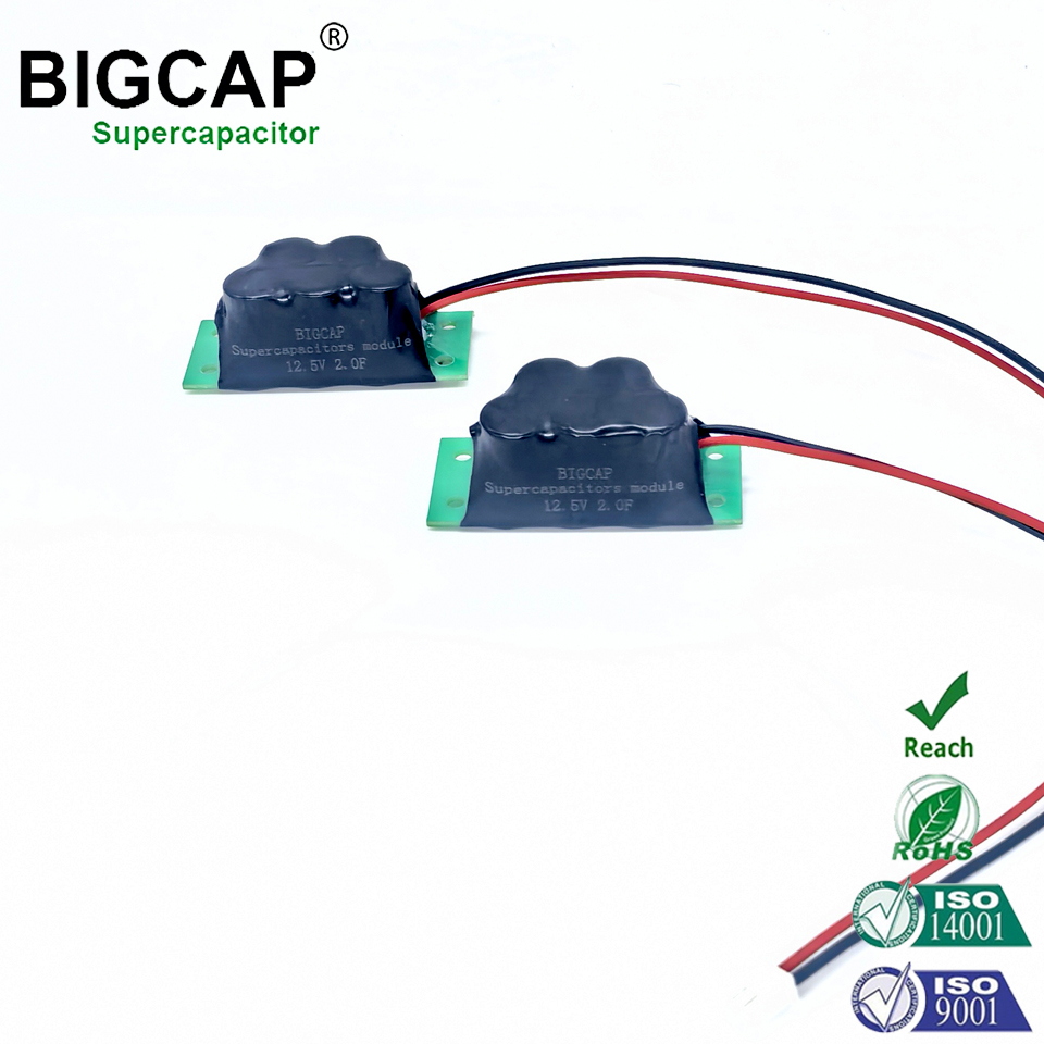 BIGCAP Long Life 12.5V 2.0F High Power Supercapacitor for Smart Meters