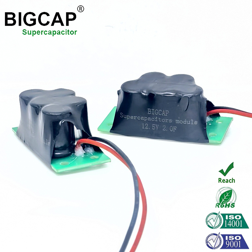 BIGCAP Long Life 12.5V 2.0F High Power Supercapacitor for Smart Meters