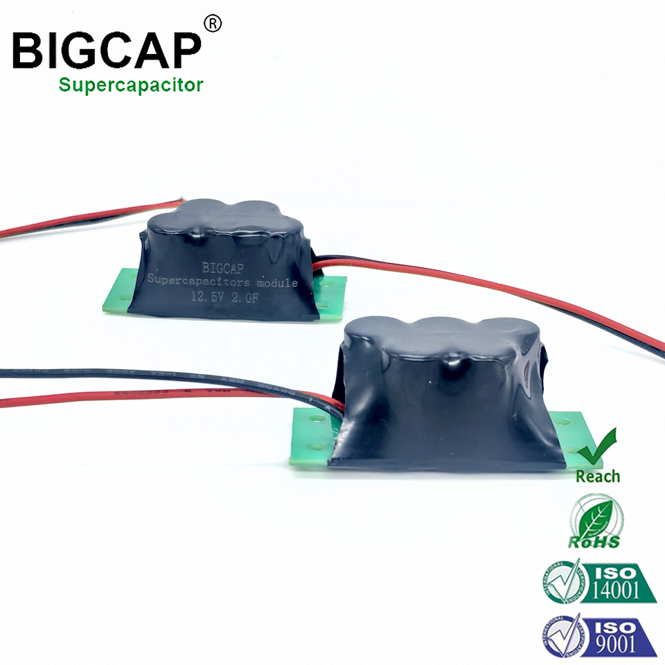 BIGCAP Long Life 12.5V 2.0F High Power Supercapacitor for Smart Meters
