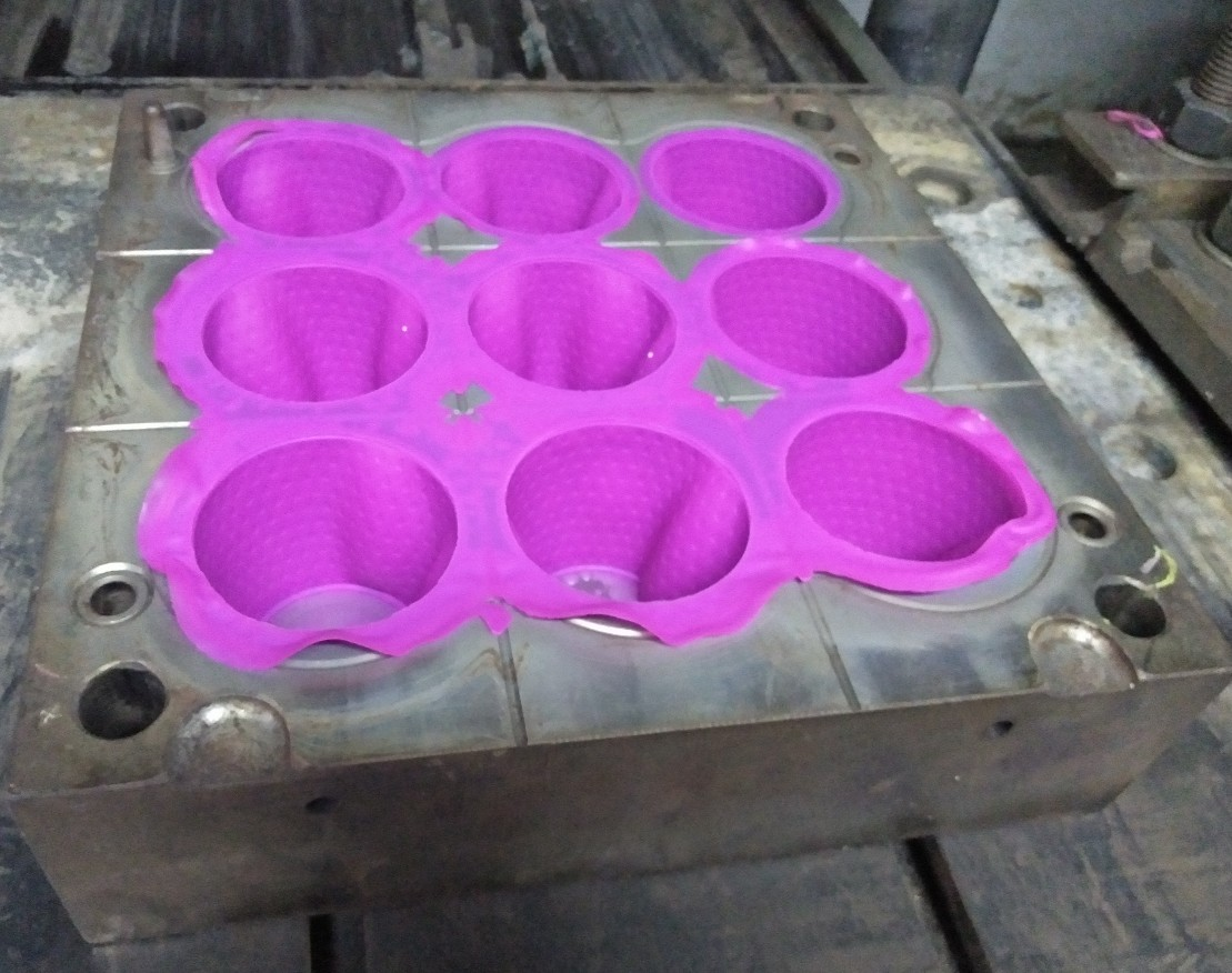 Silicone Sleeve Mold Test