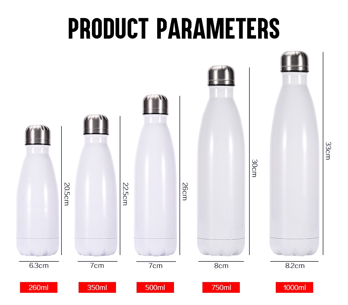 Double Wall Water Flask Cola Bottle