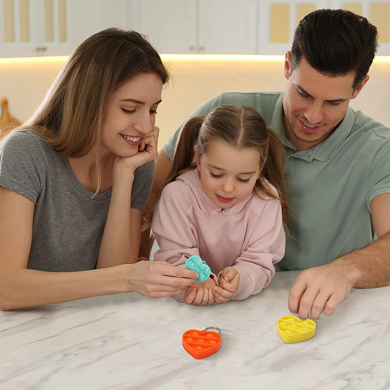 Rainbow Push Bubble Sensory Toy