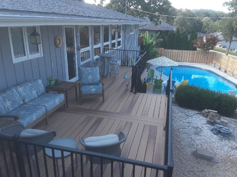 PE WPC-Profilprodukt wurde in unserem Leben verwendet