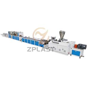 पीवीसी विंडो प्रोफाइल दरवाजा फ्रेम एक्सट्रूज़न उत्पादन लाइन