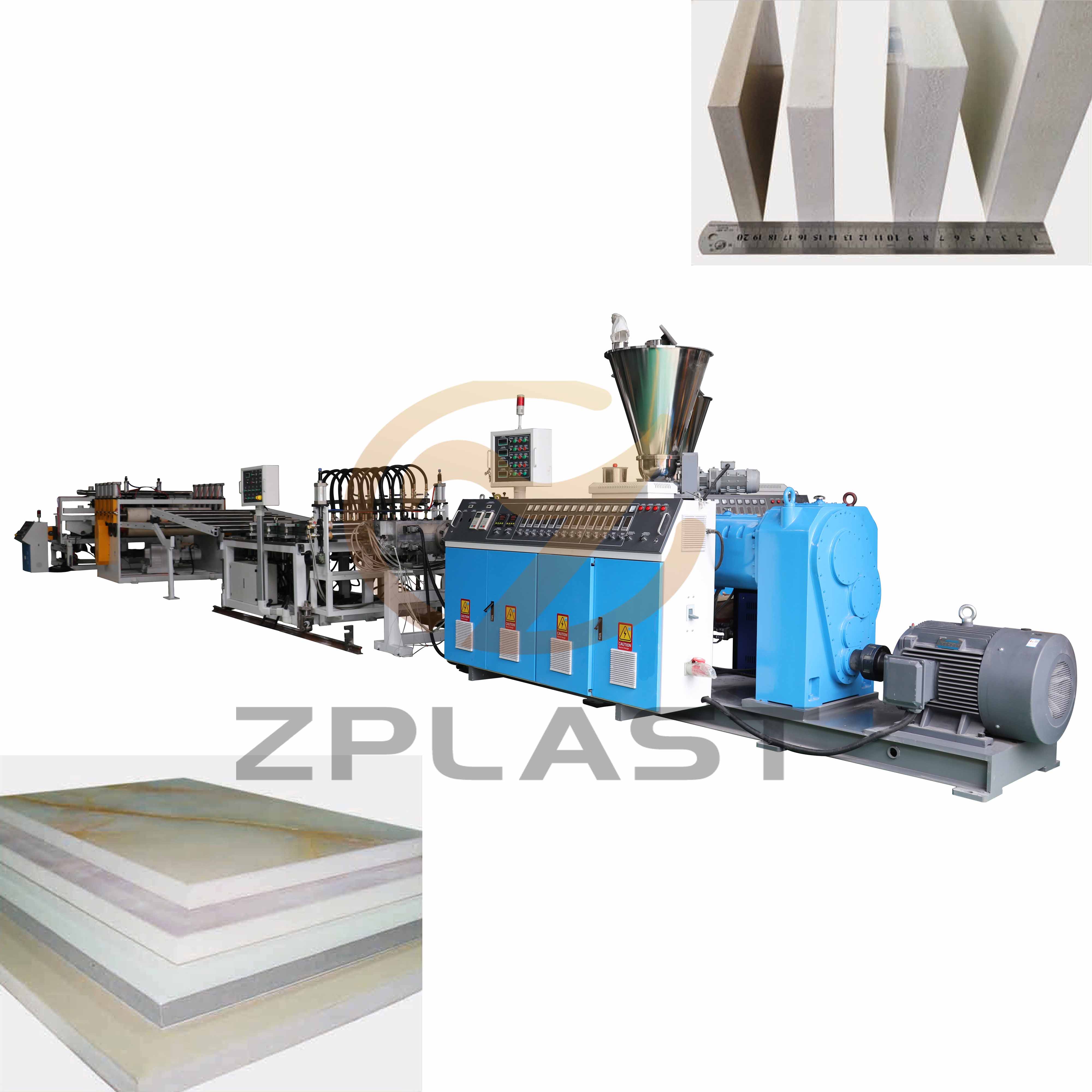 Plastic PVC Polymer Profile Extrusion Machines And Extruders